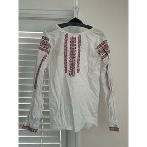 Ukrainian Embroidered Shirt size S/M